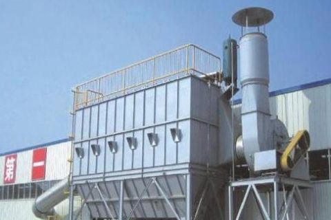 双层布袋机械反吹除尘器