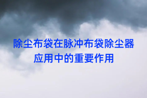 除尘布袋在脉冲布袋除尘器应用中的重要作用