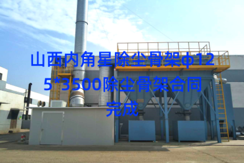 山西内角星除尘骨架φ125*3500除尘骨架合同完成