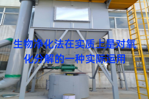 生物净化法在实质上是对氧化分解的一种实际运用