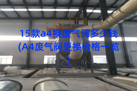 15款a4换废气阀多少钱(A4废气阀更换价格一览)