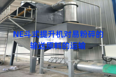 NE斗式提升机对易粉碎的输送原料的运输