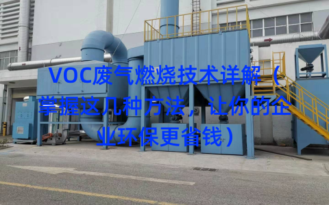 VOC废气燃烧技术详解（掌握这几种方法，让你的企业环保更省钱） - 江苏星河瀚海环保设备有限公司