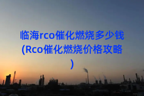 临海rco催化燃烧多少钱(Rco催化燃烧价格攻略)