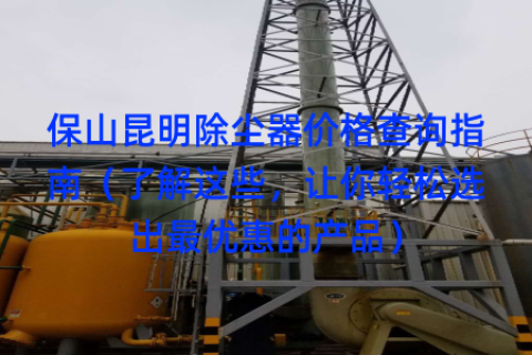 保山昆明除尘器价格查询指南（了解这些，让你轻松选出最优惠的产品）