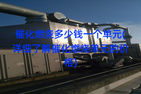 催化燃烧多少钱一个单元(详细了解催化燃烧单元的价格)