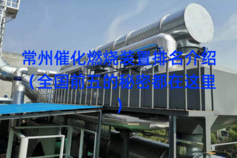 常州催化燃烧装置排名介绍（全国前五的秘密都在这里）