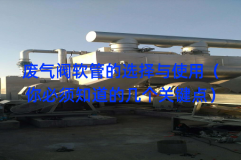 废气阀软管的选择与使用（你必须知道的几个关键点）
